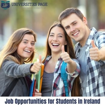 Job opportunities for students in Ireland